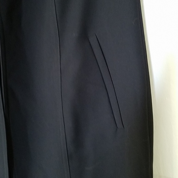 Open black dress, sleeveless, INC, Xsmall - Picture 4 of 7